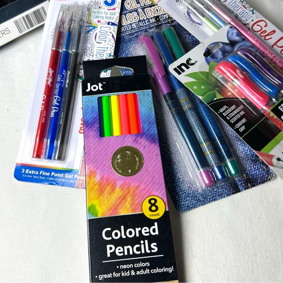 ADULT COLORING BOOK SET #4 - Picture 8 of 14